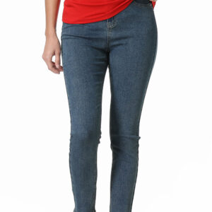 Women's navy jeans