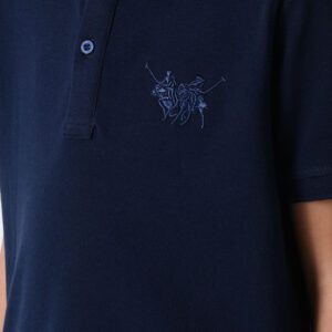 RWB-1S25-E301-1-5 Navy Basic Polo Shirt For Boys, Regular Fit