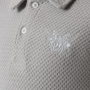 RWB-1S25-E308-2-5 Grey Polo Shirt For Boys, Regular Fit