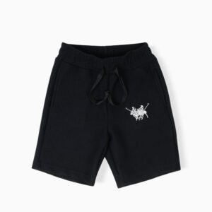 Black Shorts For Boys, Regular Fit