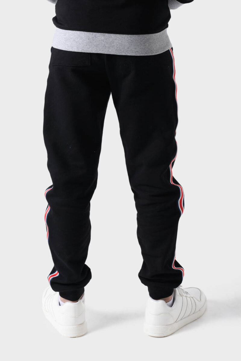Black Cotton Pants For Boys - Comfort Fit