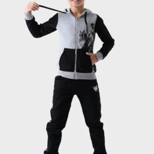 Black Cotton Pants For Boys - Comfort Fit