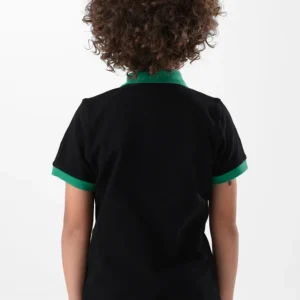 RWB-2S24-005-2 (5) Black Polo Shirt For Boys, Regular Fit