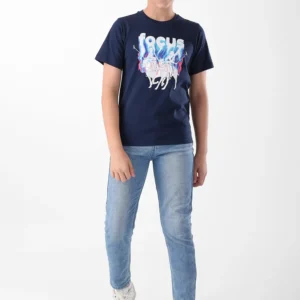 Navy T-Shirt for boys, Regular Fit