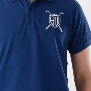 Navy Polo Shirt For Boys, Regular Fit