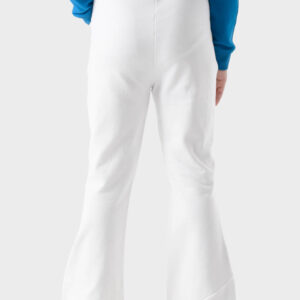 RWG-1W25-418-1A White cotton pants For Girls - Flared Fit