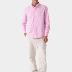 RWM-1S25-E102-10-1 Pink Shirt For Men, Regular Fit