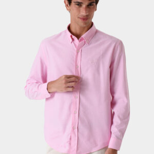 RWM-1S25-E102-10-2 Pink Shirt For Men, Regular Fit
