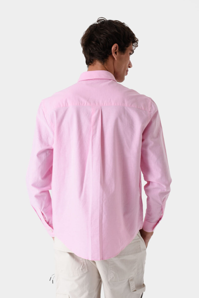 RWM-1S25-E102-10-4 Pink Shirt For Men, Regular Fit