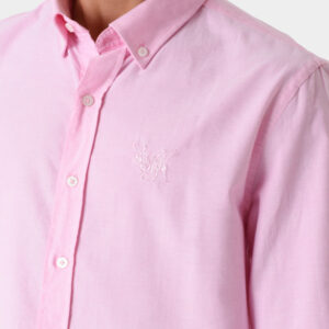 RWM-1S25-E102-10-5 Pink Shirt For Men, Regular Fit