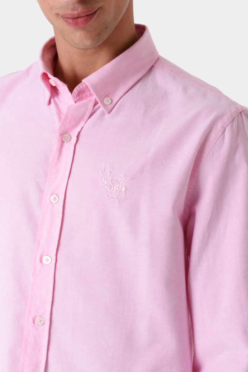 RWM-1S25-E102-10-5 Pink Shirt For Men, Regular Fit