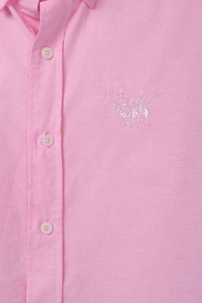 RWM-1S25-E102-10-7 Pink Shirt For Men, Regular Fit