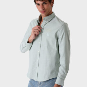 Green Shirt For Men, Regular Fit
