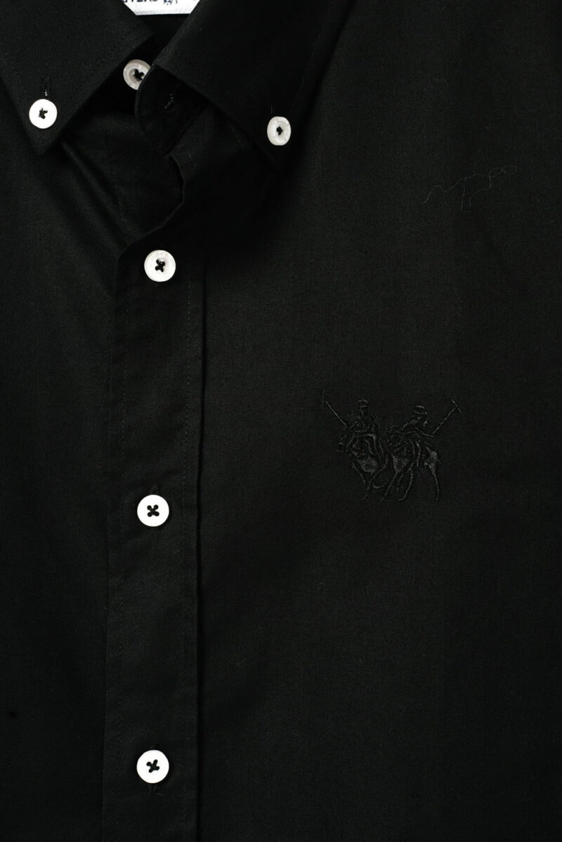 Black Shirt For Men, Regular Fit