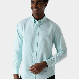 RWM-1S25-E102-7-2 Mint Green Shirt For Men, Regular Fit