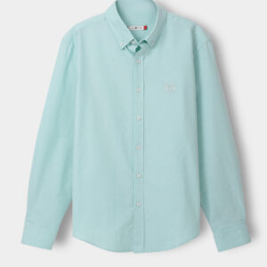 RWM-1S25-E102-7-6 Mint Green Shirt For Men, Regular Fit