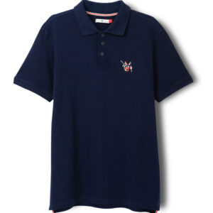 RWM-1S25-E105-3-6 بولو شيرت رجالي كحلي بقصة عادية