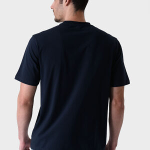RWM-1S25-E124-4 Navy Printed T-Shirt For Men, Regular Fit