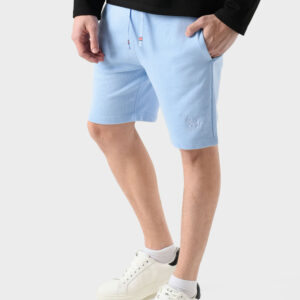 RWM-1W25-127-1C Blue Cotton Shorts For Men - Comfort Fit
