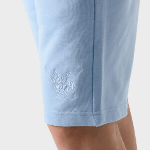 RWM-1W25-127-1E Blue Cotton Shorts For Men - Comfort Fit