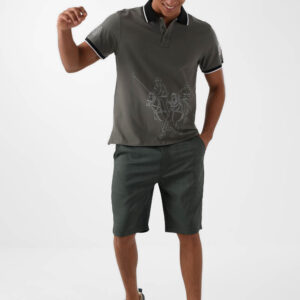 Green Shorts For Men, Regular Fit