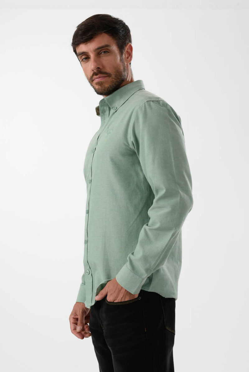 RWM-2S24-027-2 (3) Green Shirts For Men, Regular Fit