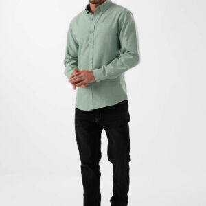 RWM-2S24-027-2 (5) Green Shirts For Men, Regular Fit