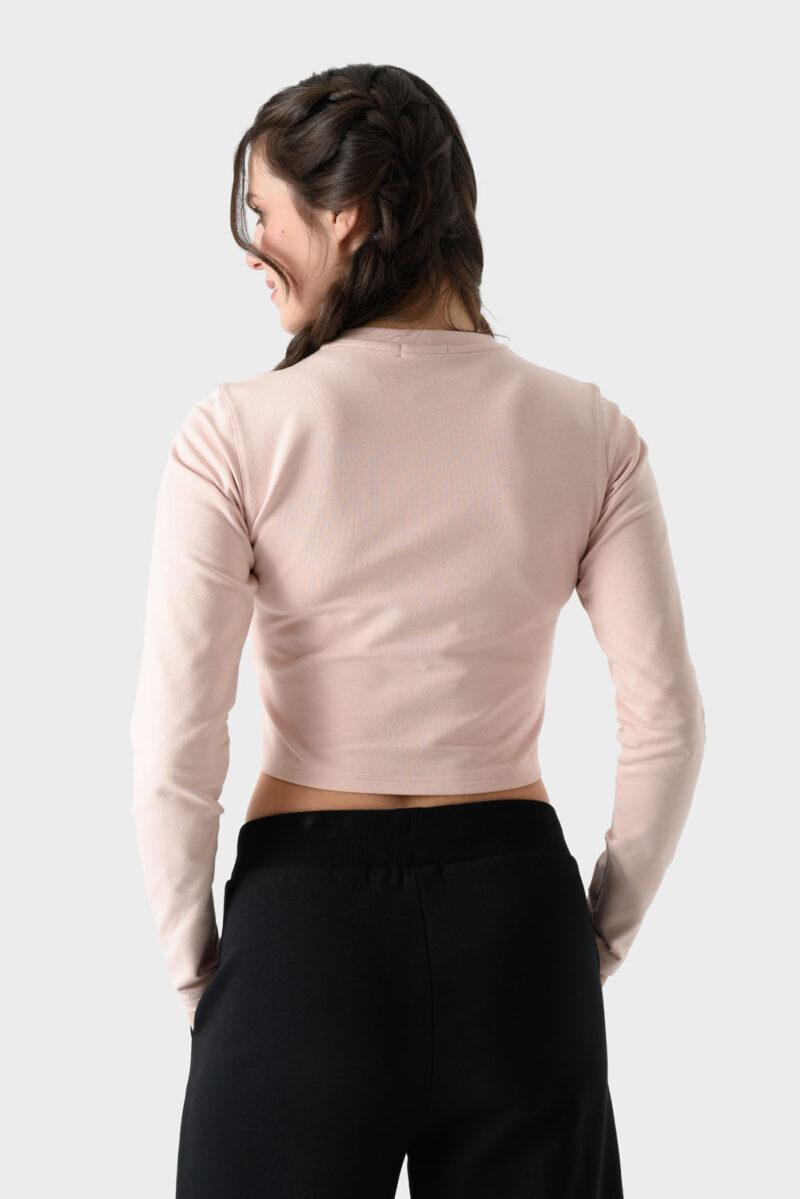 RWW-1W25-223-4 (3) Pink Cotton Top For Women, Slim Fit