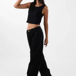 Navy Tank Top For Women, Slim Fit