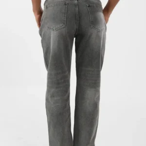 RWW-2S24-074-2 (5) Grey Jeans Pants For Women, Slim Fit