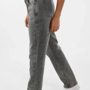 RWW-2S24-074-2 (6) Grey Jeans Pants For Women, Slim Fit