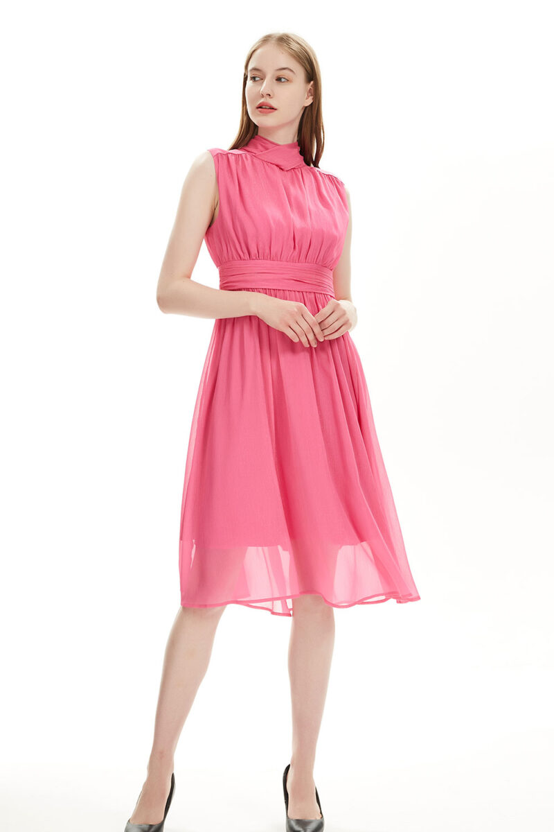 Women's fuchsia dress