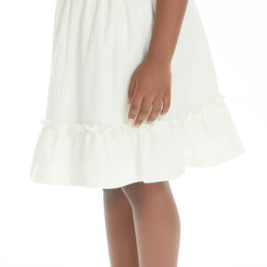 Girls' beige skirt