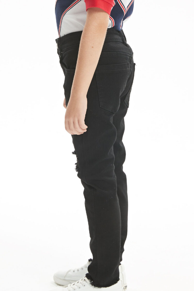 Boys' black jeans