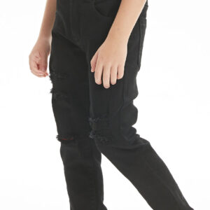 Boys' black jeans