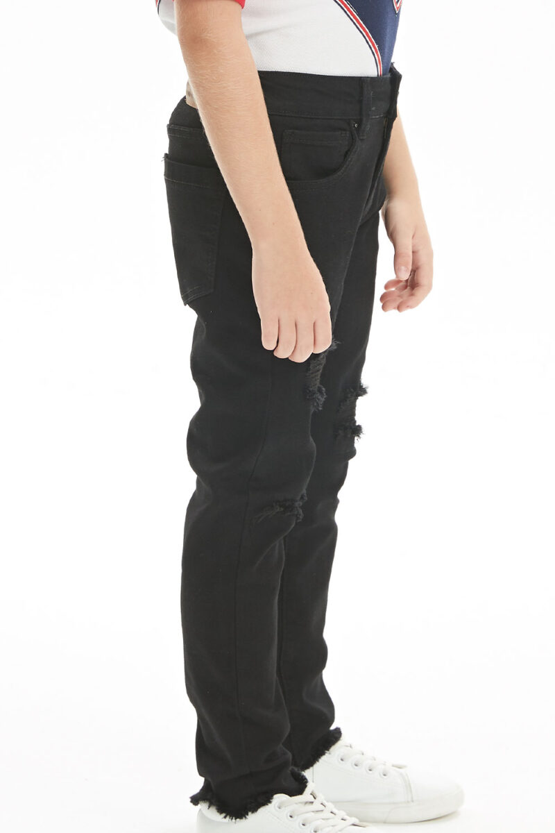 Boys' black jeans