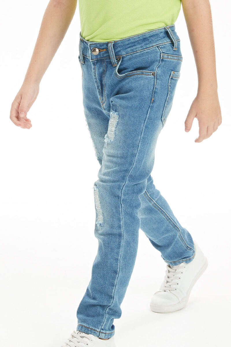 Boys' blue jeans