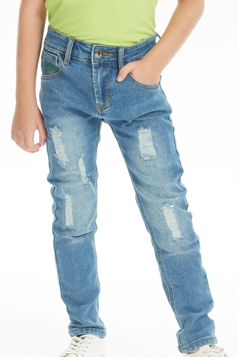 Boys' blue jeans