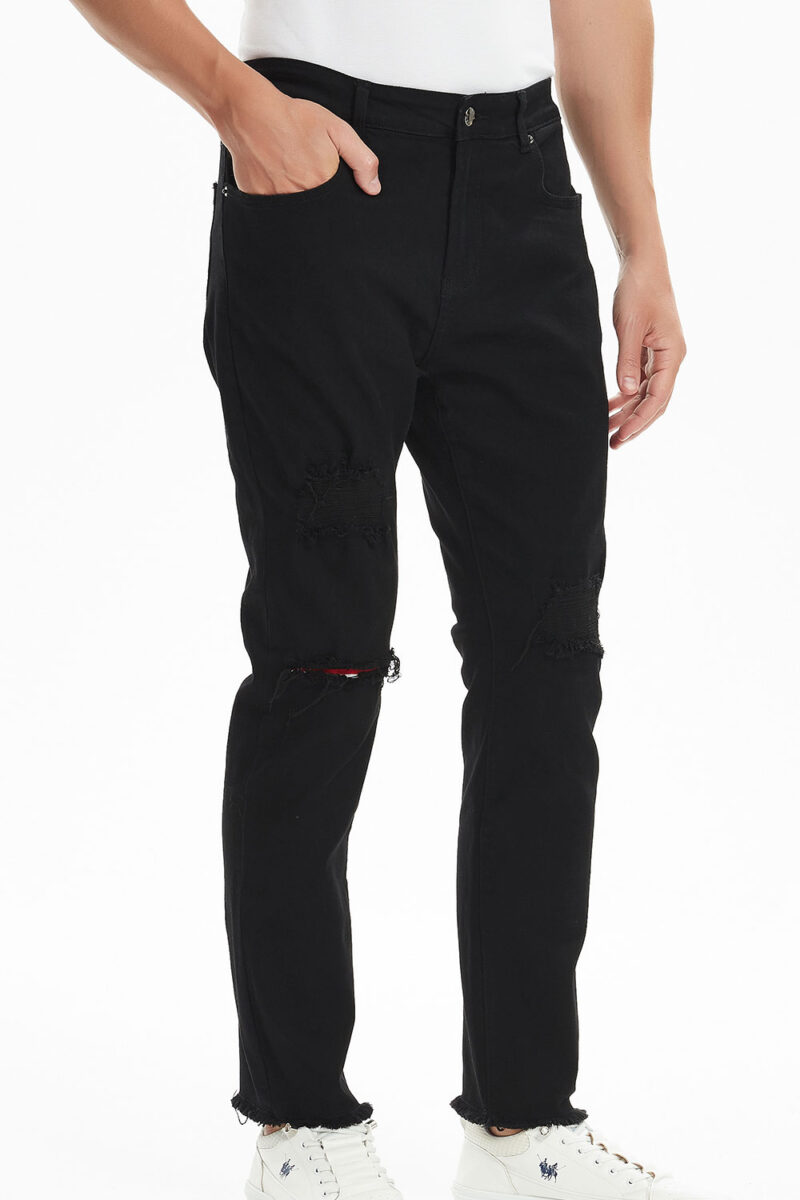 Men's black jeans