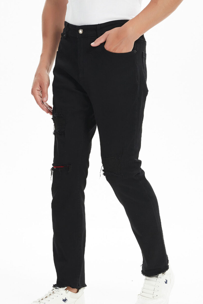 Men's black jeans