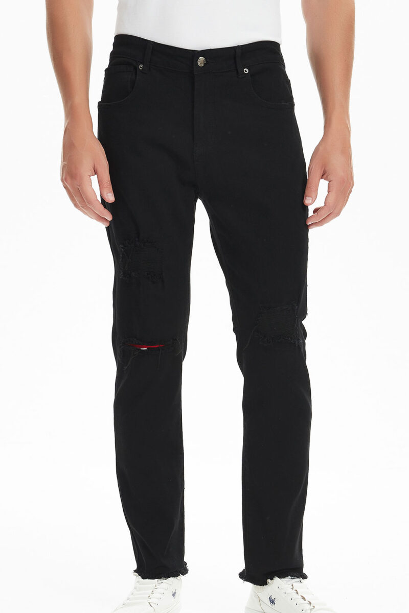 Men's black jeans